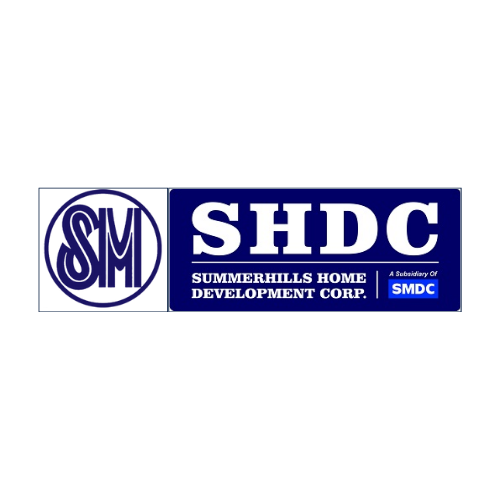 Logo for SHDC (Summerhills Home Development Corp), an SM company.
